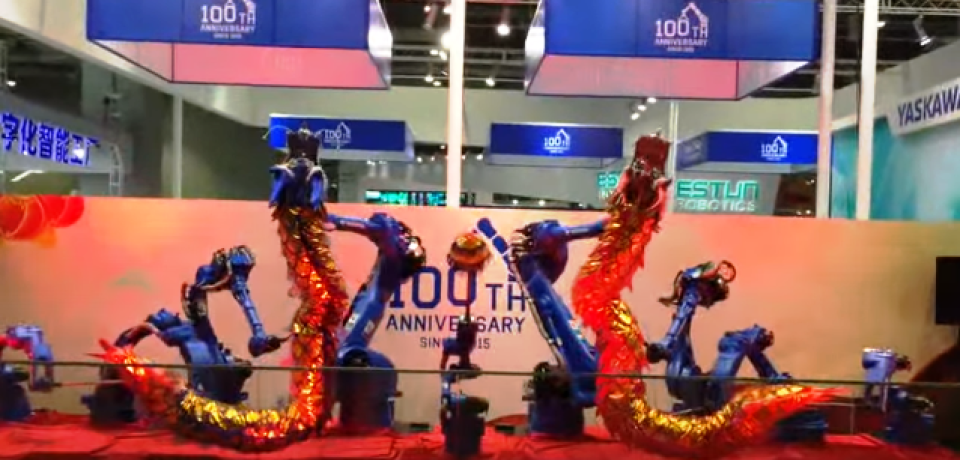 Weekly Robotics Video: Innorobo 2015 Talks, Drones, Making Robots and Dragon Dance by Robot