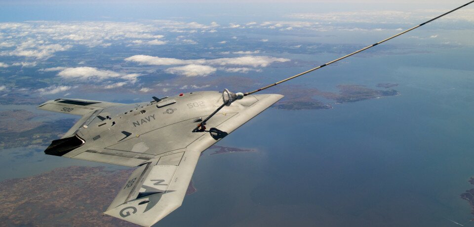 X-47B Unmanned Aircraft Demonstrates the First Autonomous Aerial Refueling in History