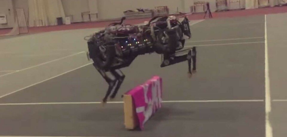 MIT Cheetah Robot Lands the Running Jump