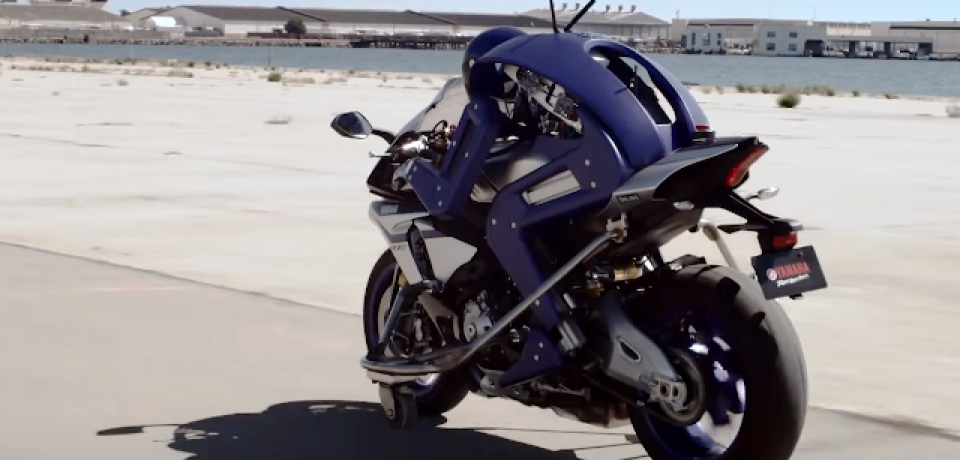 MotoBot: Yamaha Reveals Bike Riding Humanoid Robot